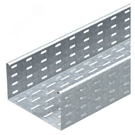 Кабельный листовой лоток перфорированный 110x400x3000