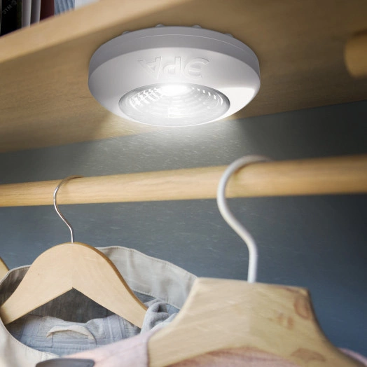 Фонарик подсветка мощный туристический кемпинговый на липучке на батарейках 3хААА в палатку, 3 штуки SB-502 Аврора ЭРА