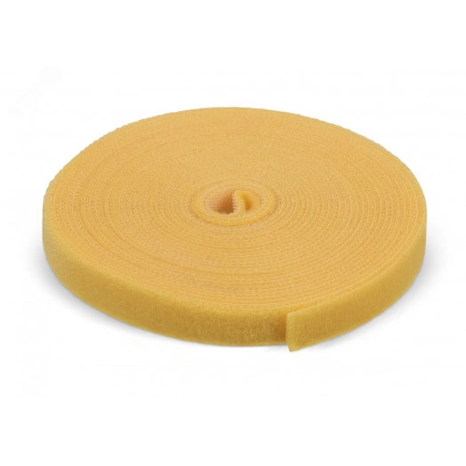 Лента (липучка) в рулоне, ширина 9 мм, длина 5 м, зеленая