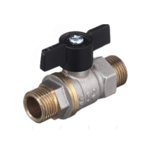 Кран шаровой 11Б27П1 Ду25 А32/1 НН бабочка никель PN40