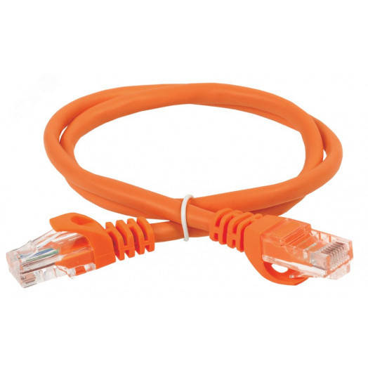 Патч-корд ITK категория 5е UTP 5 метр PVC оранжевый
