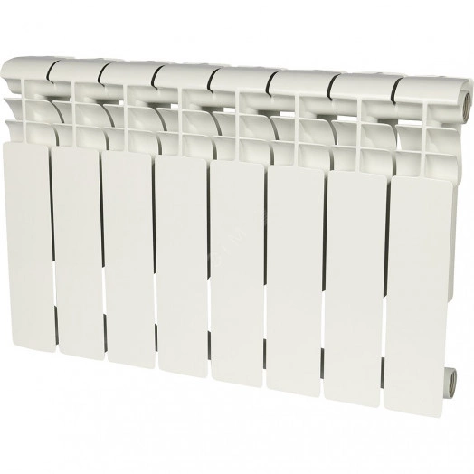 Радиатор алюминиевый секционный 350/80/8 боковое подключение