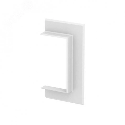 Настенная стыковая рамка кабельного канала Rapid 80 70x130 мм (ABS-пластик, белый)
