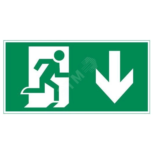 Пиктограмма ''Выход вниз'' для Flip Вартон