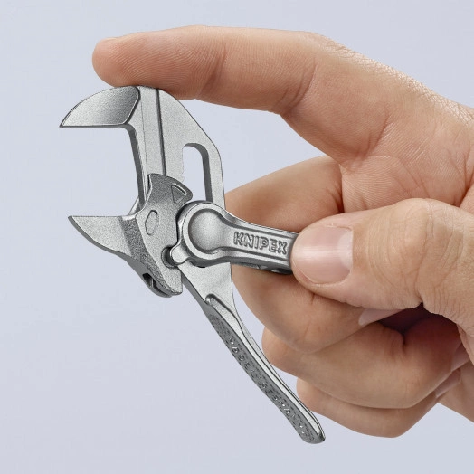 Клещи переставные - гаечный ключ 21 мм (3/4'') L-100 мм серые