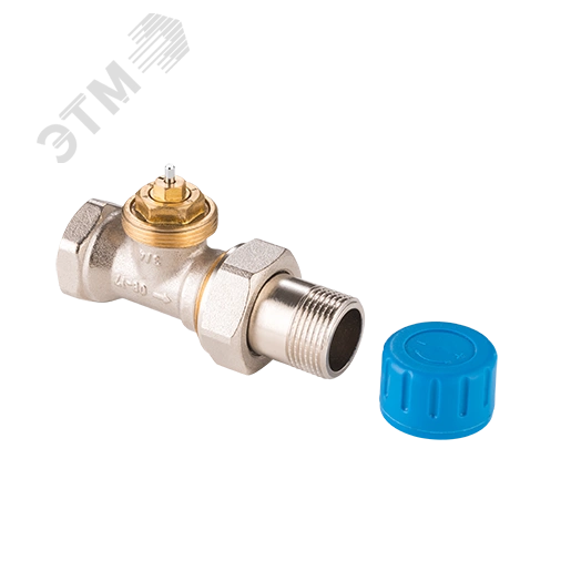 Клапан термостатический 3/4' с преднастройкой прямой