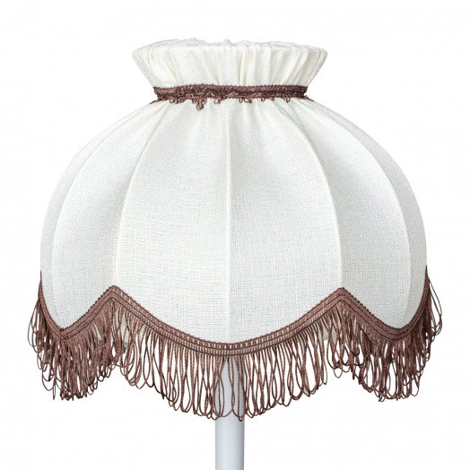 Абажур Ретро лён шампань