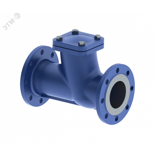 Обратный клапан RD12-250 DN 250 PN 16 Тмакс.град 70 ф/ф чугун/сталь