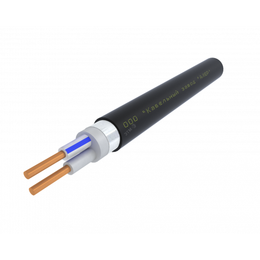 Кабель силовой ВВГЭанг(А)-LS 2х1.5 ок(N)-1 Ч. бар