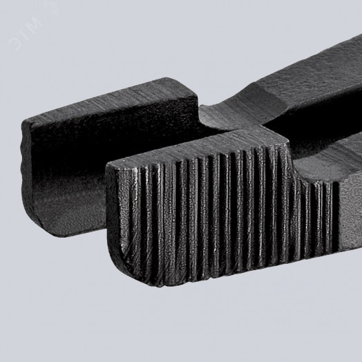 Щипцы для подковообразных пружинных стопорных колец на валах прямые губки min зазор на кольце 36 мм L-170 мм Cr-V KN-4510170