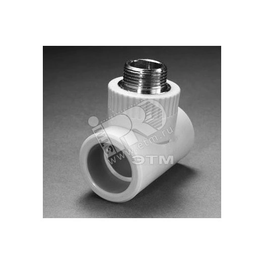 Тройник комбинированный 32 х 1' НР полипропиленовый PPR белый