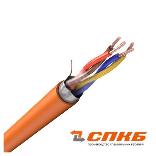 Кабель ТехноКСБнг(А)-FRHF 2х2х1.78 оранжевый