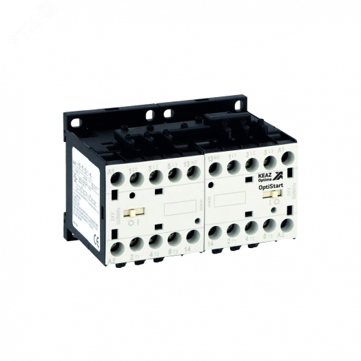 Мини-контактор реверсивный OptiStart K-MCP-12-30-10-D110 с подкл. силовой цепи