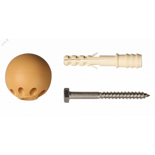 Комплект дверного ограничителя, бук, блистер