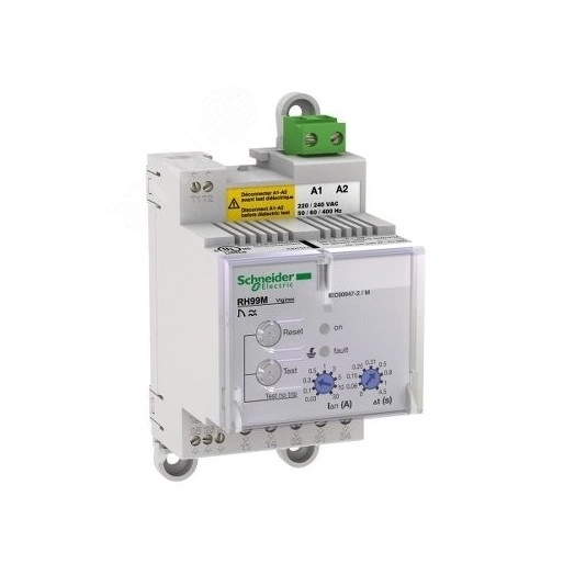 Реле RH99M 380/415В 50/60Гц с ручным сбросом