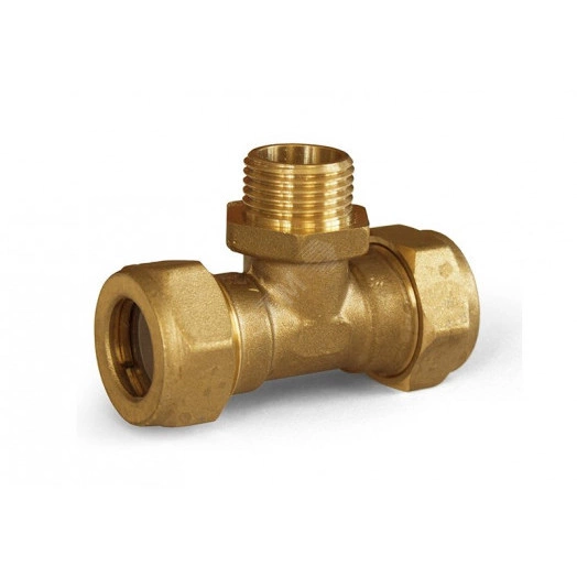 Тройник Stahlmann (M) 15х1/2х15 EF