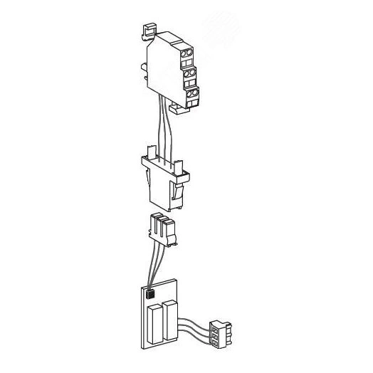 Взаимоблокировка тросиками 2 ввода + 1 резервных