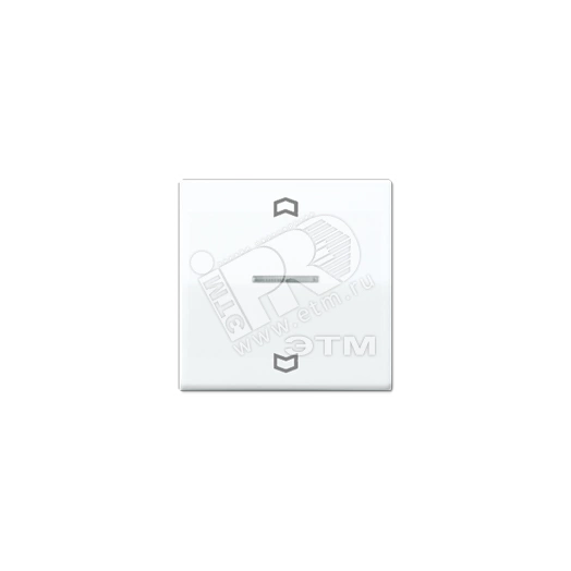 Клавиша для кнопки BCU  белая