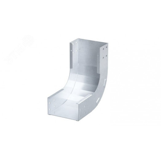 Угол вертикальный внутренний 90 градусов 50х400, 1,2 мм, цинк-ламель, в комплекте с крепежными элементами и соединительнымипластинами, необходимыми для монтажа
