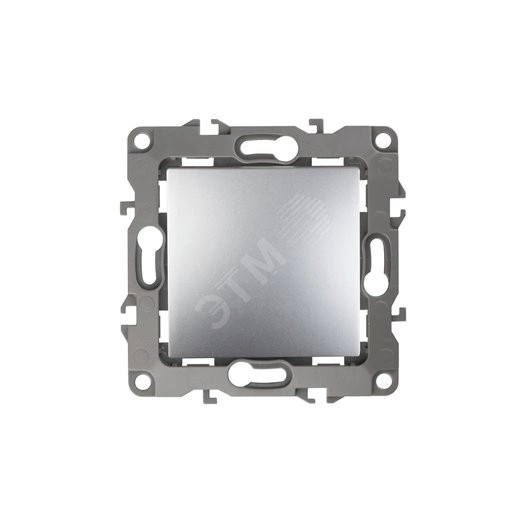 Выключатель, 10АХ-250В, б.л., Эра12, алюминий,12-1001-03