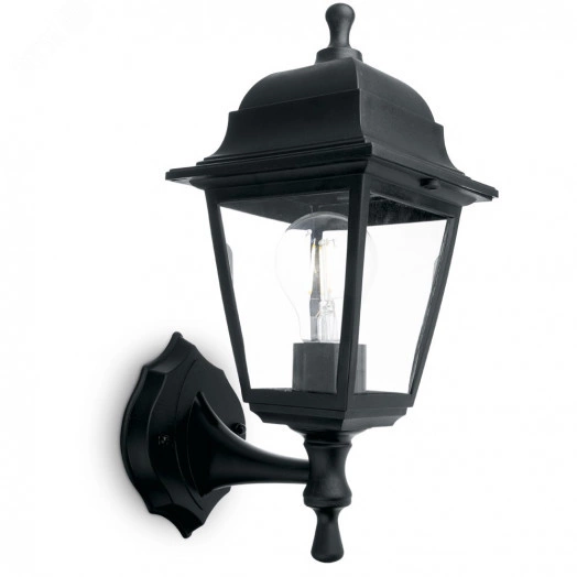 Светильник НБУ-04-60-001 вверх Е27 IP44 черный