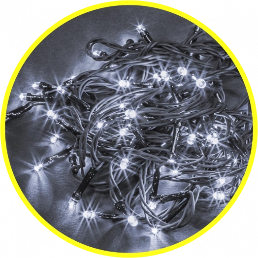 Гирлянда новогодняя светодиодная NGF-S01-120CW-5-7.5m-230-C8-G-IP20