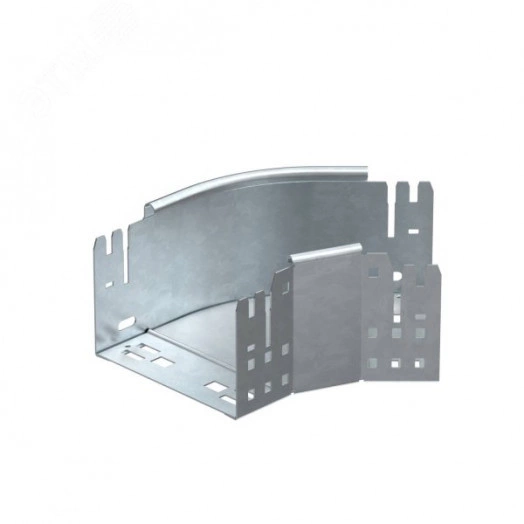 Секция угловая 45град. 110x150 горячий цинк