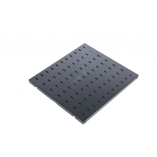 Полка перфорированная 580 мм черная