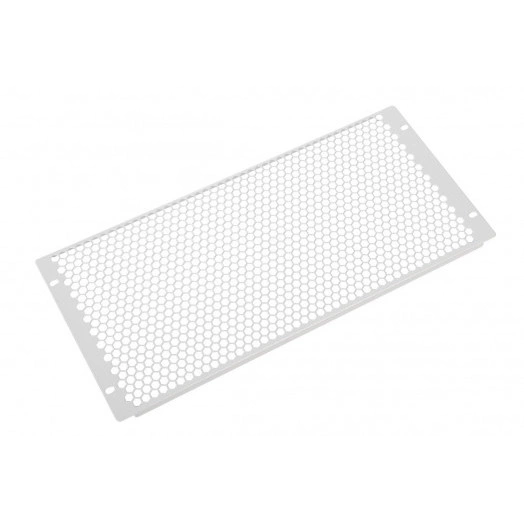 Фальшпанель в шкаф 19' 5U перфорированная черная