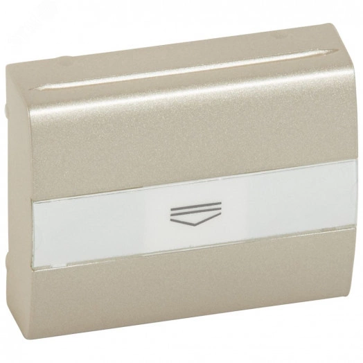 Galea Life Лицевая панель для выключателя с ключом-картой титан