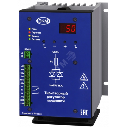 Тиристорный регулятор мощности ТРМ-1М-45