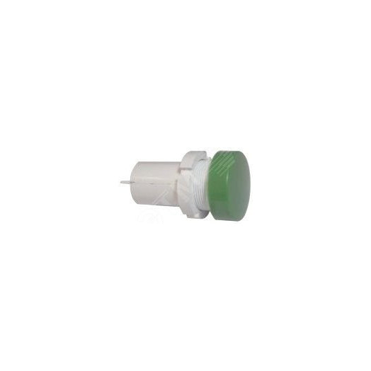 Лампа светодиодная СКЛ14Б-2-12 плоский излучатель зеленая
