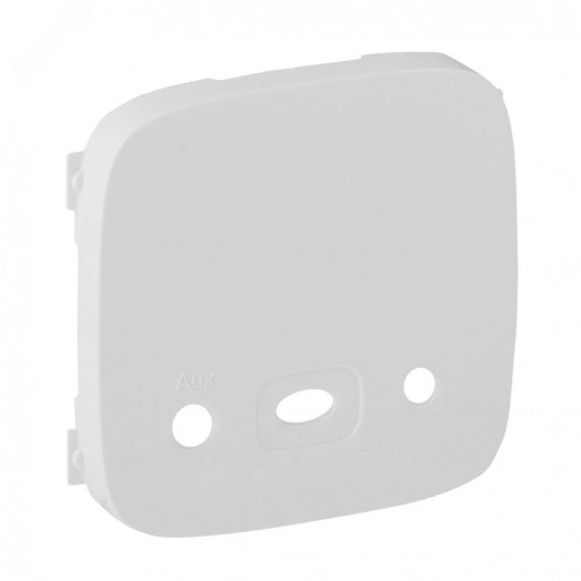 Valena ALLURE Лицевая панель для аудио-входа Белая