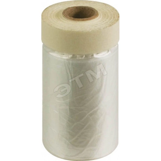 Пленка укрывная с клейкой лентой 10мкм 2100мм х15м