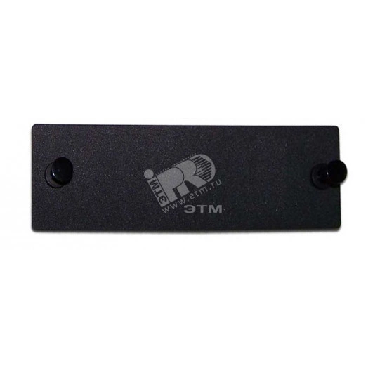 Панель лицевая заглушка черная