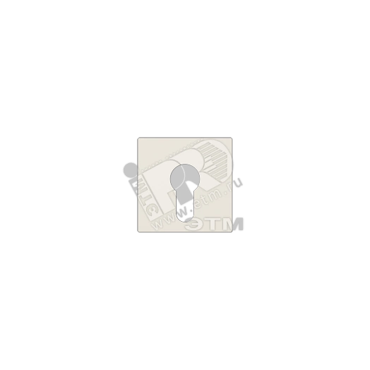 Крышка для выключателя с замком  слоновая кость