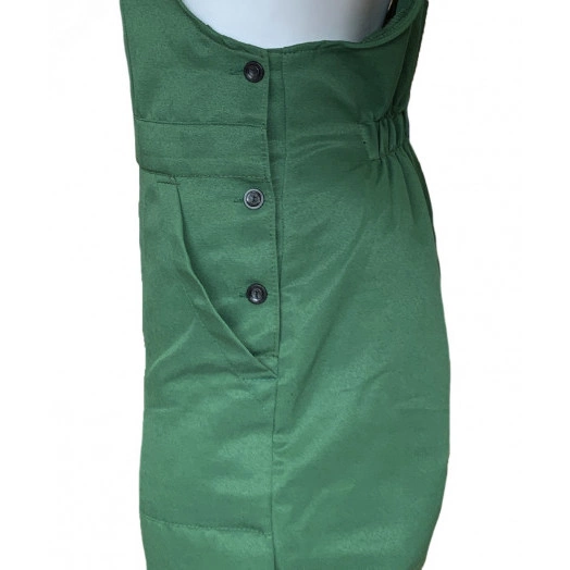 Костюм ОПТИМАЛ с СОП летний куртка, полукомбинезон зеленый/желтый  52-54,104-108,170-176