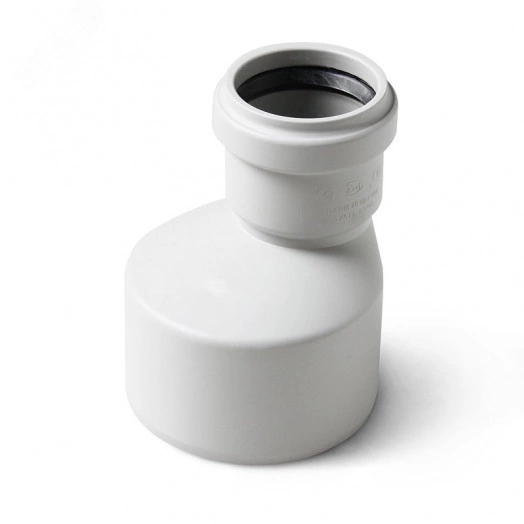 Переход эксц для бесшумной канализации 58x40 (50х40) мм