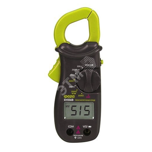 Токовые клещи ФАZА EM306B