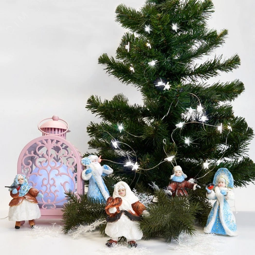 Гирлянда линейная Звездочки LED 5000К 1.8м USB