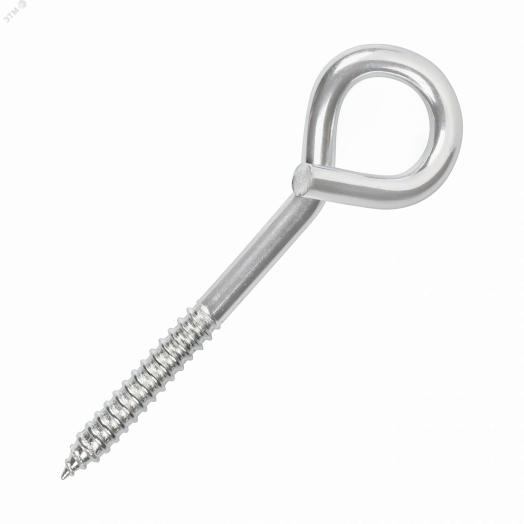 Крюк-шуруп завитой 10,8х160  оцинкованный (1 шт.)