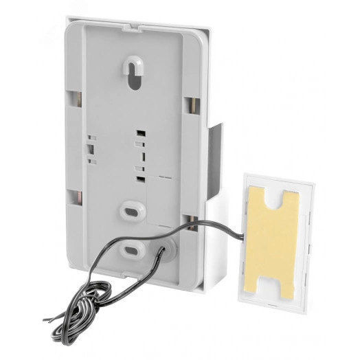 Звонок с кнопкой электромеханический проводной,   230V белый, DB-101