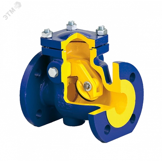 Обратный клапан V302-300 DN 300 PN 16 Тмакс.град 300 ф/ф чугун/нерж