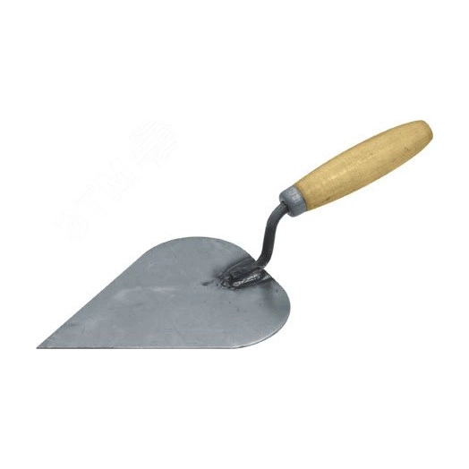 Кельма штукатура КШ деревянная ручка 175 мм