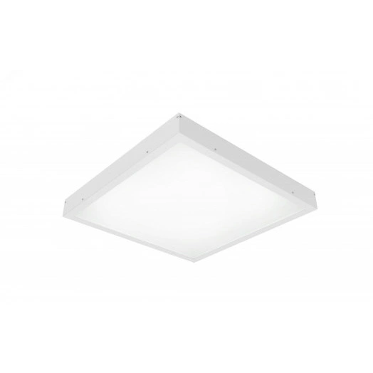 Светильник LED ОФИС КОМФОРТ (СПО) 40Вт 4300Лм 4,0К опал, блок аварийного питания IP20 накладной