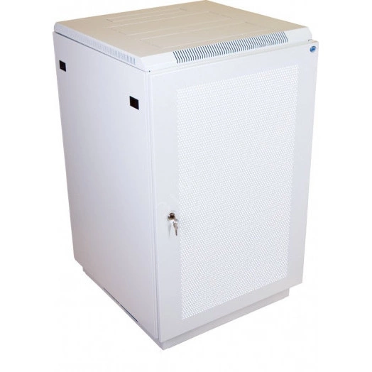 Шкаф телекоммуникационный напольный 22U (600х1000) дверь перфорированная 2 шт