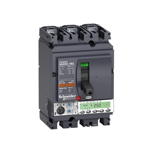 Выключатель автоматический силовой в литом корпусе для промышленного электроснабжения