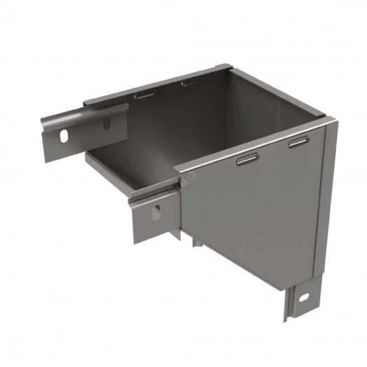 Угол внешний верт. 80x100 с разворотом трассы на 180гр. ПЛЮС