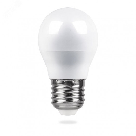 Лампа светодиодная LED 5вт Е27 теплый шар