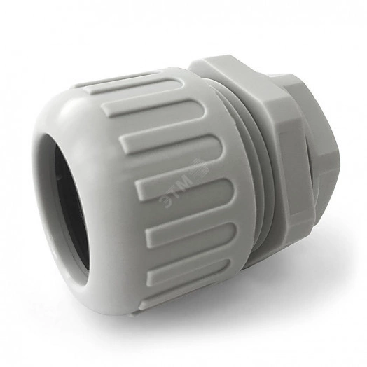 Муфта вводная усиленная (IP68) для гофрированных труб серая ВМУ-ГТ-20 Промрукав